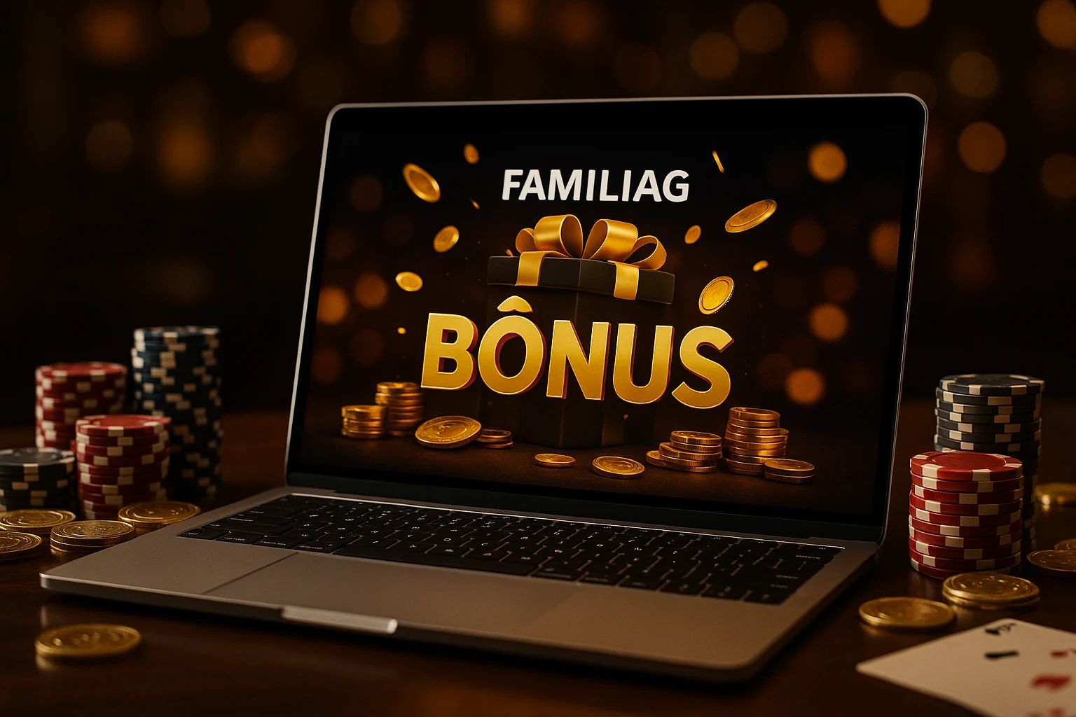 O bônus promocional FAMILIAPG é uma ótima maneira de começar sua aventura