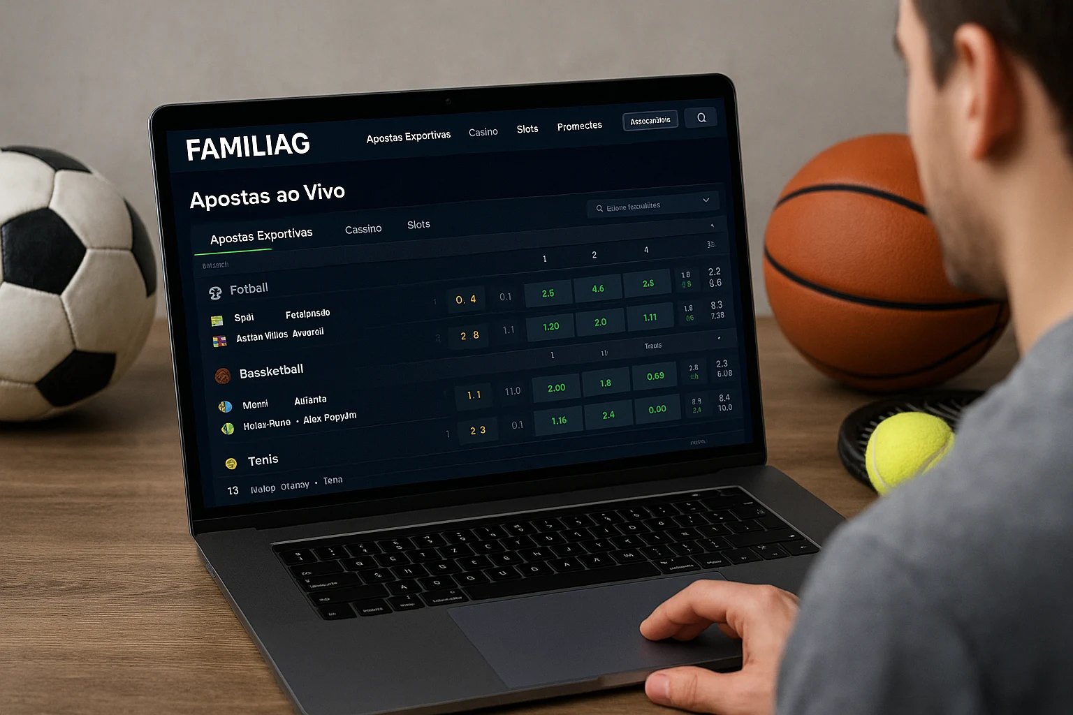 Aposte em apostas esportivas no cassino online FAMILIAPG