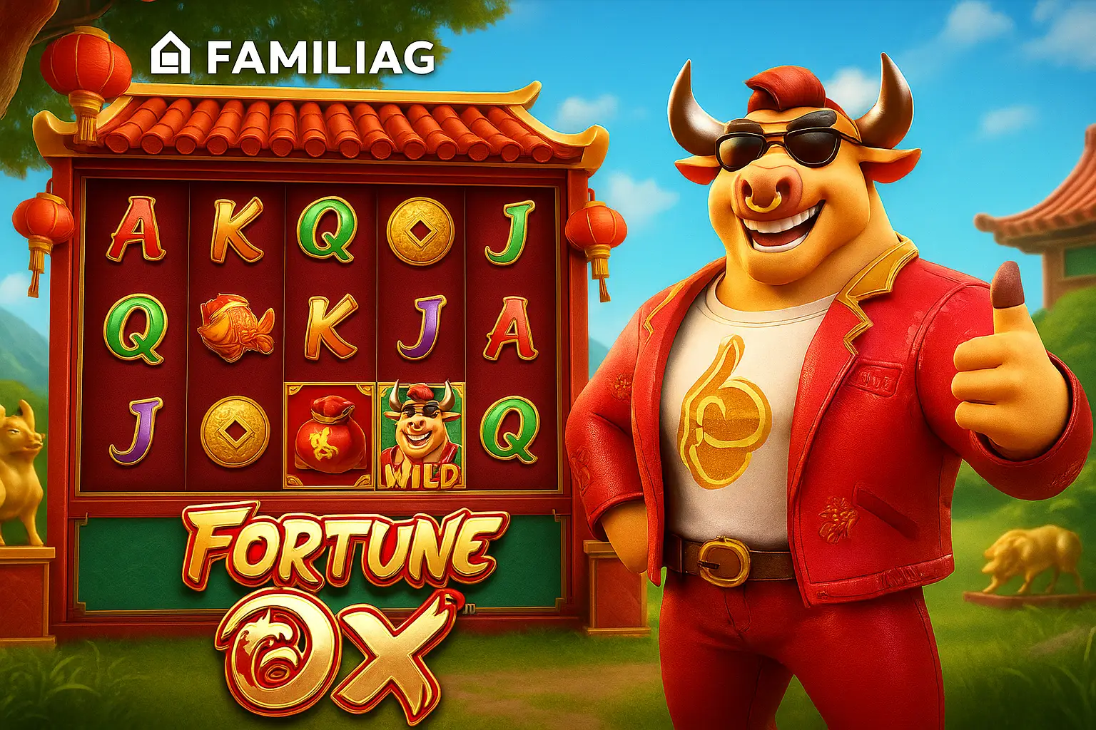 Fortune Ox no FAMILIAPG - Aposte Agora e Reivindique Seus Ganhos