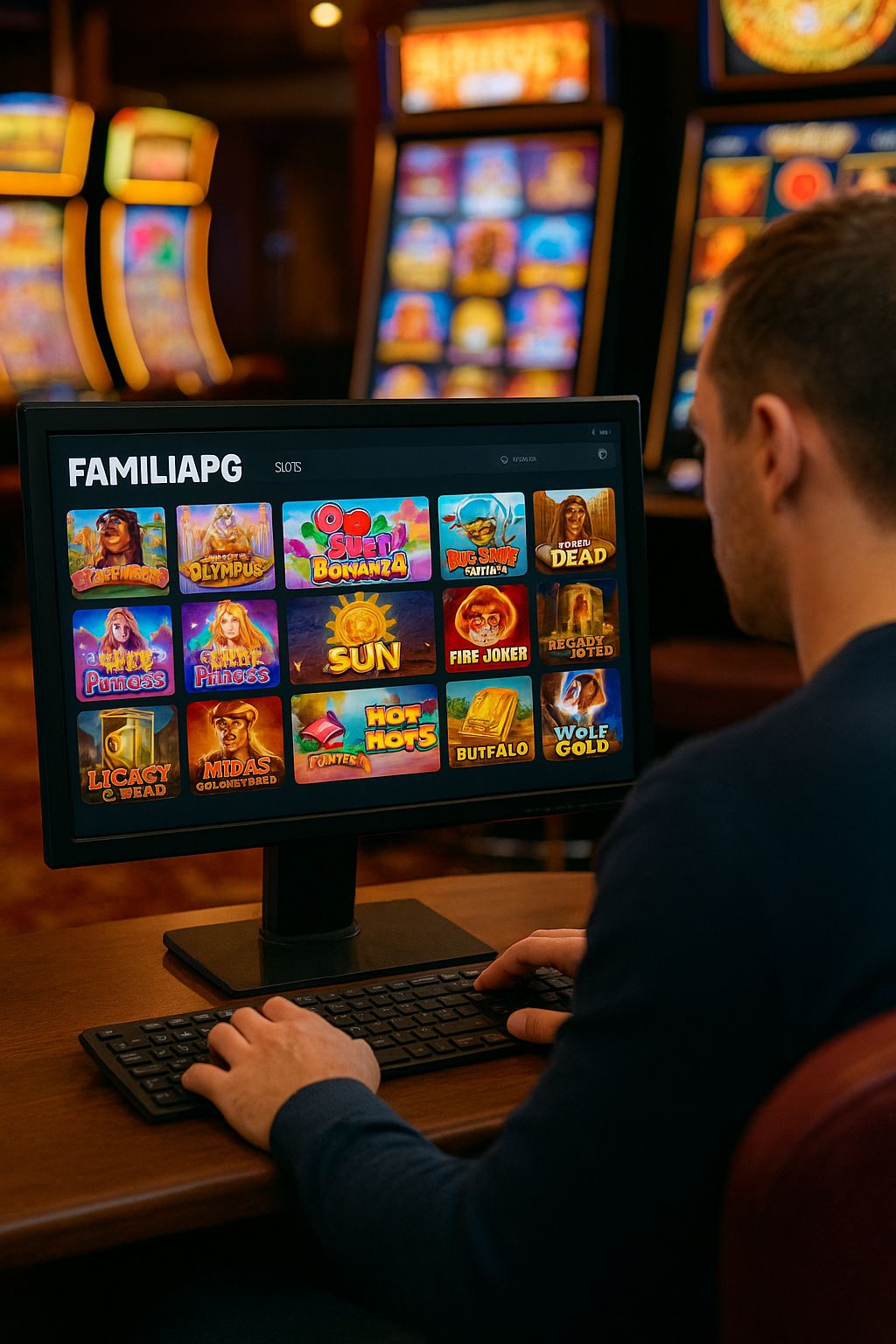 Jogos de Slot no Casino Online FAMILIAPG