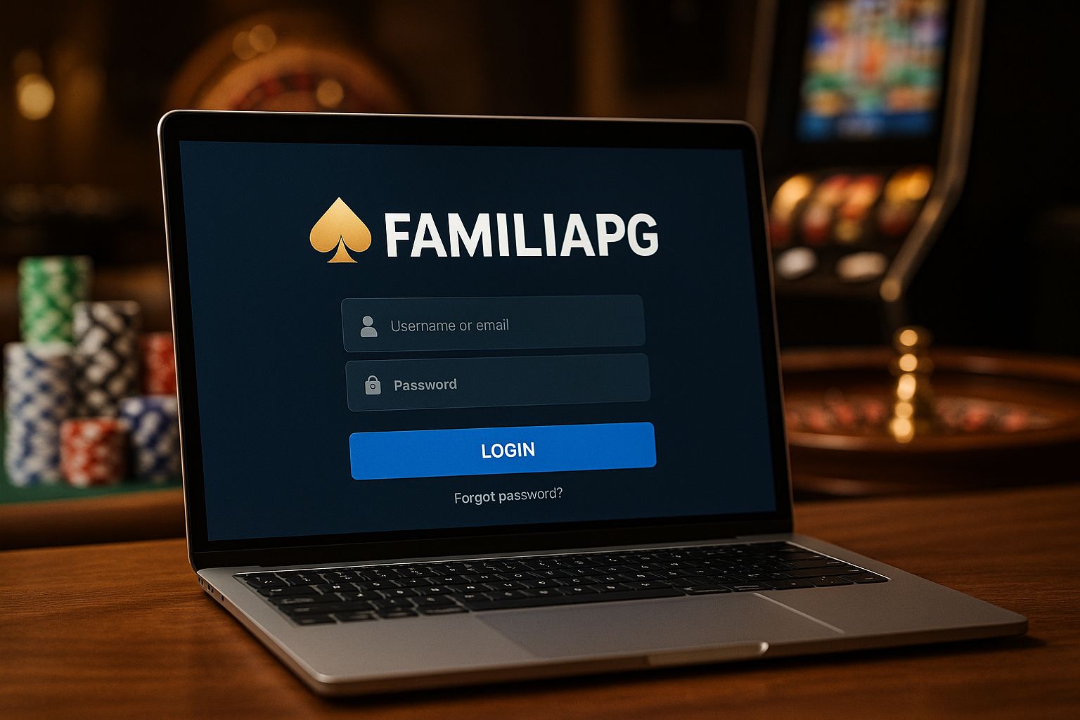 Login no Cassino FAMILIAPG