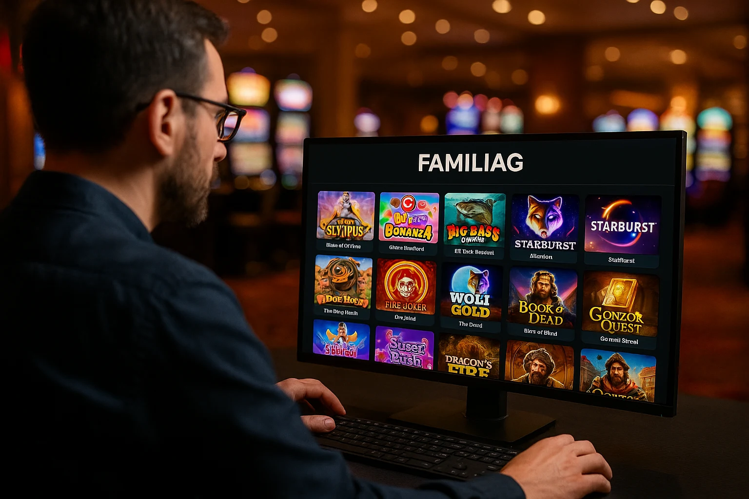 Explore o mundo das slot machines no FAMILIAPG Casino